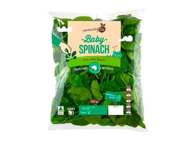 Community Co Baby Spinach 120g